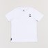 T-Shirt Infantil Masculina Silk Frente E Costas Branco Tamanho 4