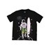 T-Shirt Infantil Masculina Sustentável Estampa Astronauta Preto