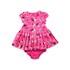 Vestido Infantil / Baby Com Zíper Invisível Em Neoprene Leve - 1+ Pink