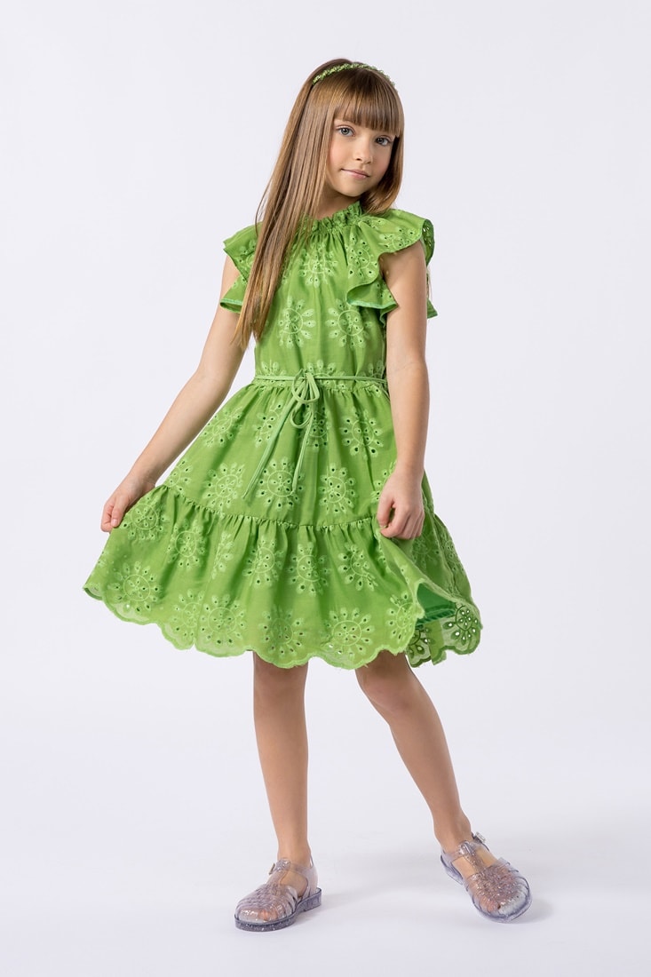 Vestido best sale infantil laise