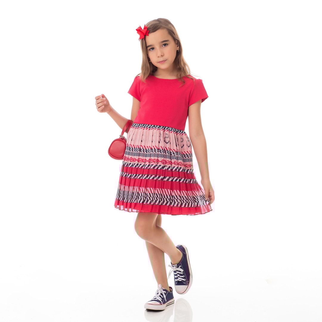 saia de organza infantil